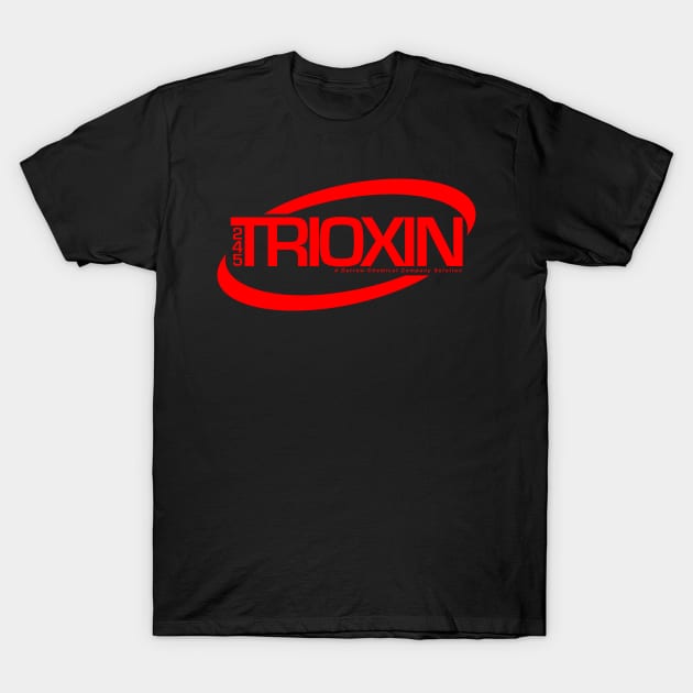 245 Trioxin Red T-Shirt by boltfromtheblue